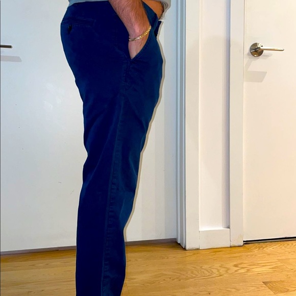 Navy Blue Express Pants - Picture 3 of 3